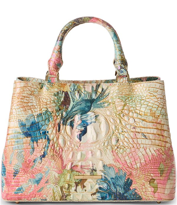 ブランミン レディース 御徒面子 BRAHMIN Melbourne Collection Small Denise Coral Reef Satchel Bag Coral Reef コーラル レディースバッグ-バッグ・小物・ブランド雑貨