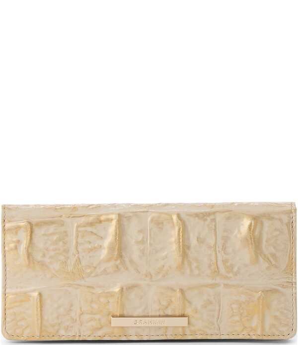 ブランミン レディース 付属品 紙入れ BRAHMIN Legacy Champagne Orinoco Ady Wallet Champagne Orinoco 三鞭酒