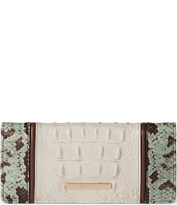 ブランミン レディース 付属品 紙入れ BRAHMIN Multi Genoa Collection Snakembossed Ady Wallet Multi Genoa マルチ色つや