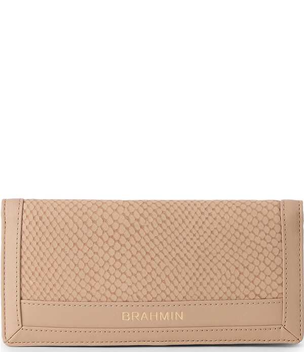 ブランミン レディース 付属品 紙入れ BRAHMIN Dawnlight Collection Tan Ady Walletan タン