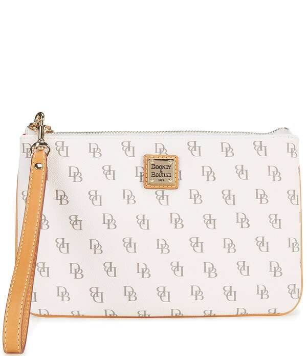 ドーネイアンドバーク レディース 付属品 紙入れ Dooney \u0026 Bourke Large Wristlet Bag Bone