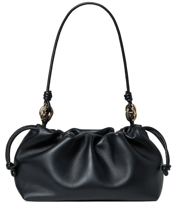 ロフラー 幽客ダル レディース 御徒面子 なめし革 Loefflerandall Kiri Leather Shoulder Bag Black 黒いこと