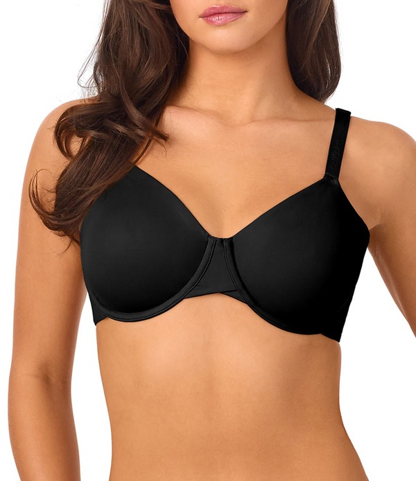 レミステレー レディース アンダーウェア ブラジャー Le Mystere Cooling Comfort Unlined Bra Black ブラック