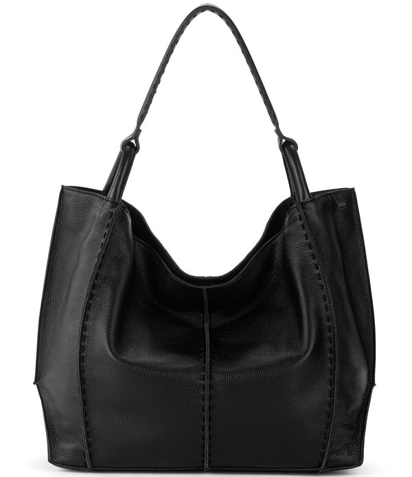 ザサック レディース バッグ レザー The Sak Los Feliz Medium Leather Tote Bag Black ブラック