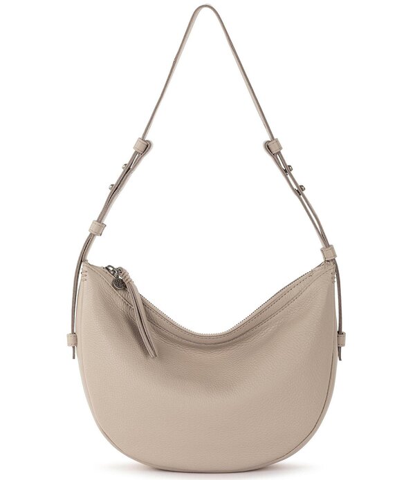ザサック レディース バッグ レザー The Sak Gen Leather Slouchy Shoulder Bag Sand サンド