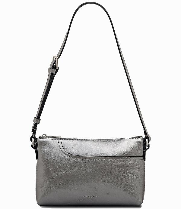 ラドリー ロンドン レディース バッグ トール Radley London Pockets Metallic Shoulder Bag Silver シルバー