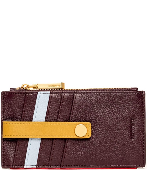 ハミット レディース 付属品 紙入れ Hammitt 210 West Credit Card Wallet Regatta Stripe/Gold ゴールド