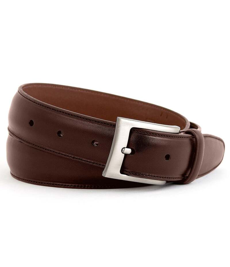 ラウンドトゥリーアンドヨーク メンズ 付属品 胴締め Roundtree \u0026 Yorke Oiled Dress Belt Chestnut