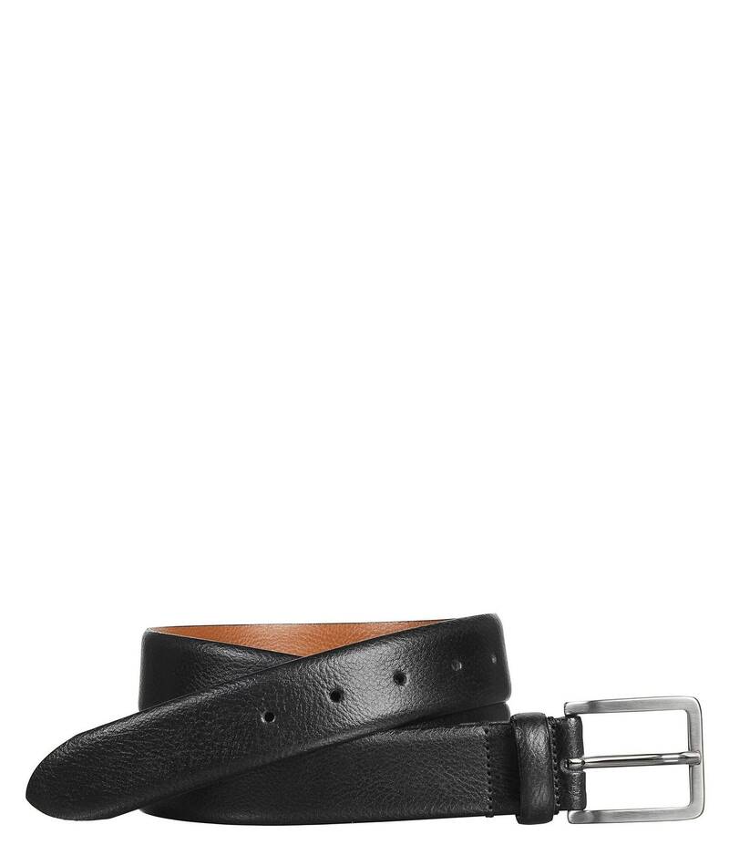 ジョンストンアンドマーフィー メンズ 付属品 胴締め Johnston \u0026 Murphy Men\u0027s Feather Edge Dress Belt Black 黒いこと