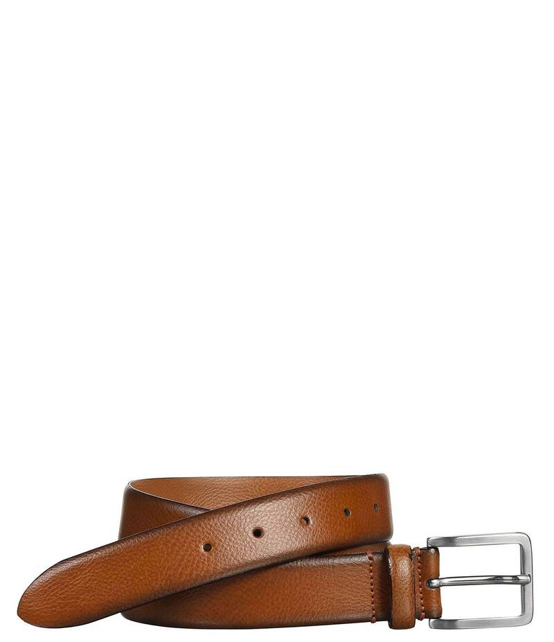ジョンストンアンドマーフィー メンズ 付属品 胴締め Johnston \u0026 Murphy Men\u0027s Feather Edge Dress Belt Tan タン