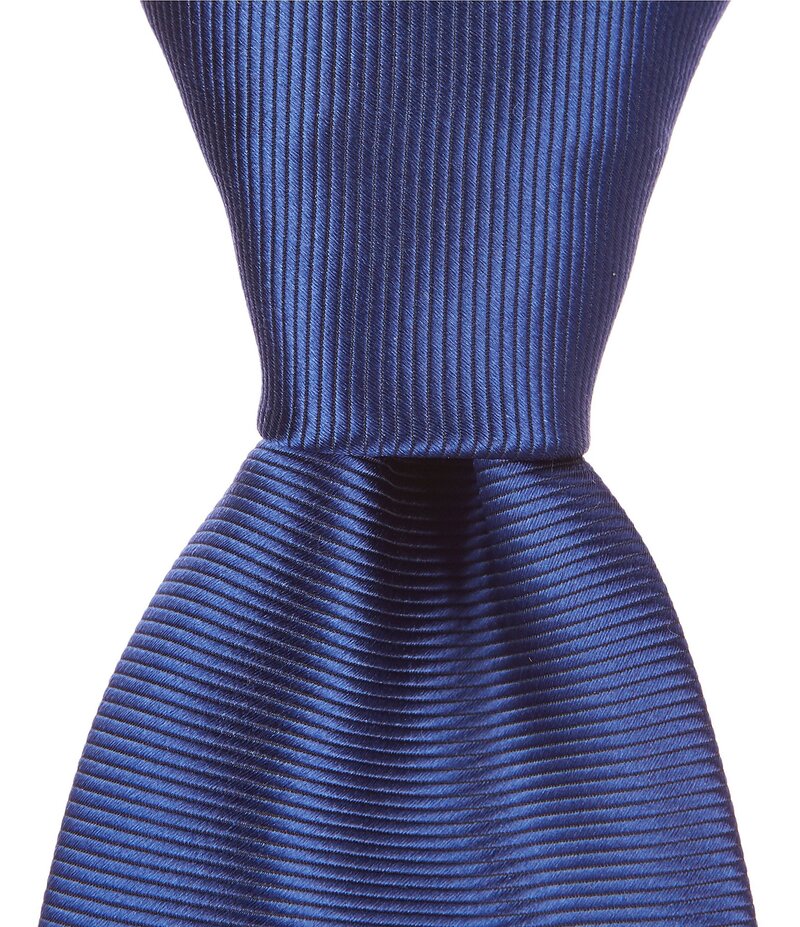 ダニエル クレミュ メンズ アクセサリー ネクタイ チュール シルク Cremieux Tulle Solid Traditional 3 1/4 Silk Tie Navy ネイビー