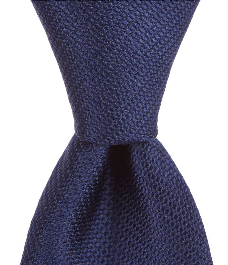ラウンドトゥリーアンドヨーク メンズ アクセサリー ネクタイ シルク Roundtree & Yorke Trademark Plenny Solid Skinny 2.75 Silk Tie Navy ネイビー