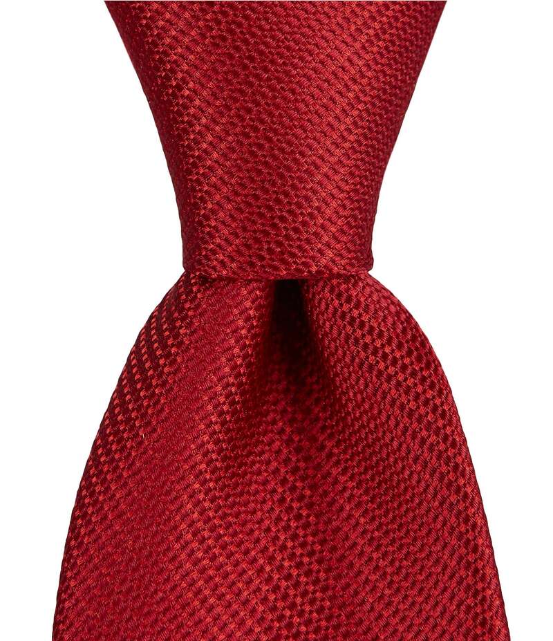 ラウンドトゥリーアンドヨーク メンズ アクセサリー ネクタイ シルク Roundtree & Yorke Trademark Plenny Solid Skinny 2.75 Silk Tie Red レッド