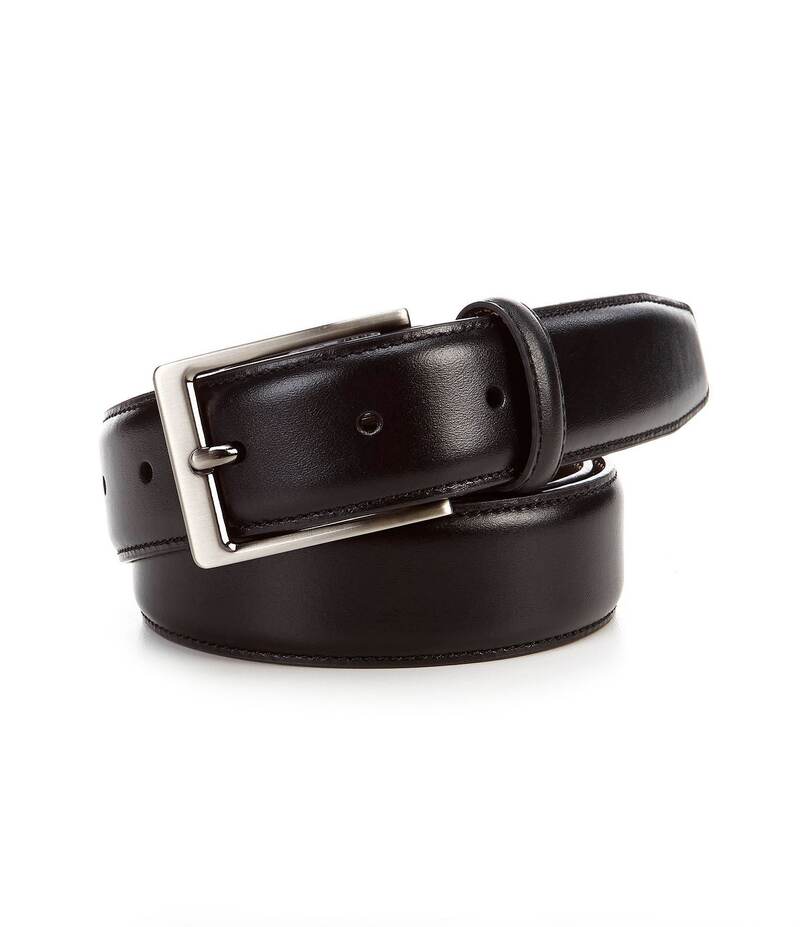 ラウンドトゥリーアンドヨーク メンズ 付属品 胴締め なめし革 Roundtree \u0026 Yorke Amigo Smooth Leather Belt Black 黒いこと