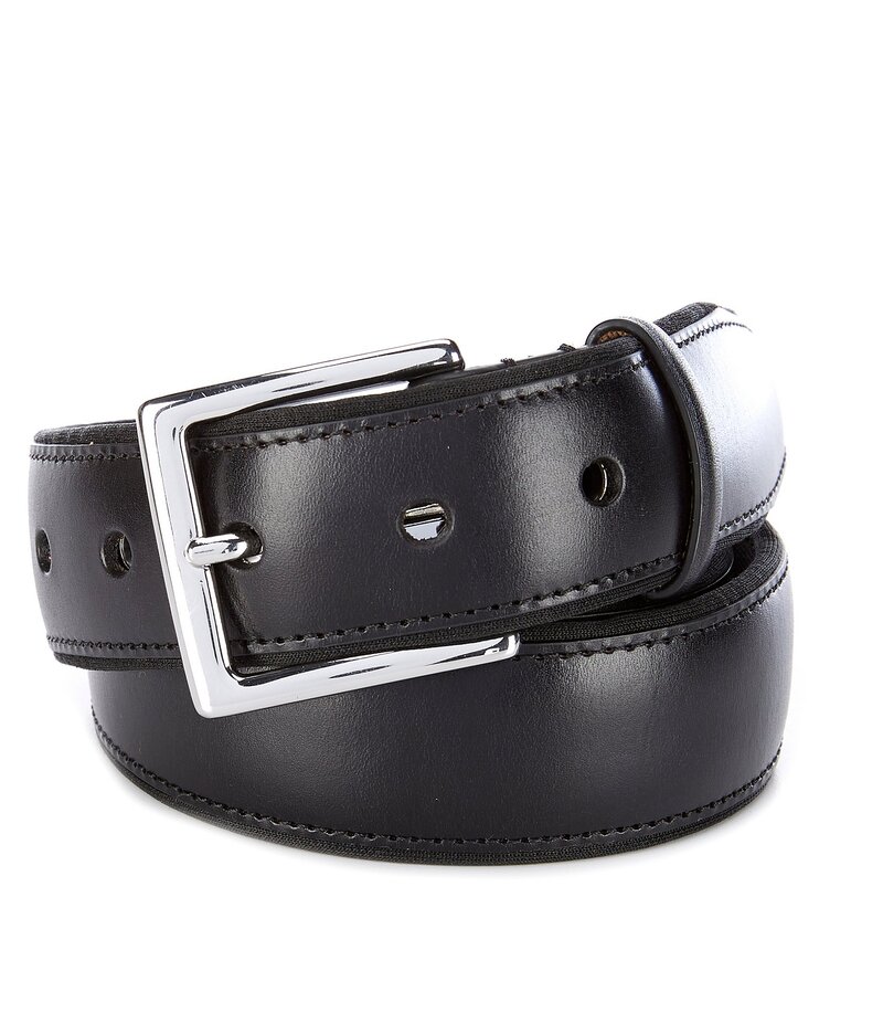 電話を掛けるハーン メンズ 付属品 胴締め なめし革 Cole Haan Grand Burnished Edge Leather Belt Black 黒いこと