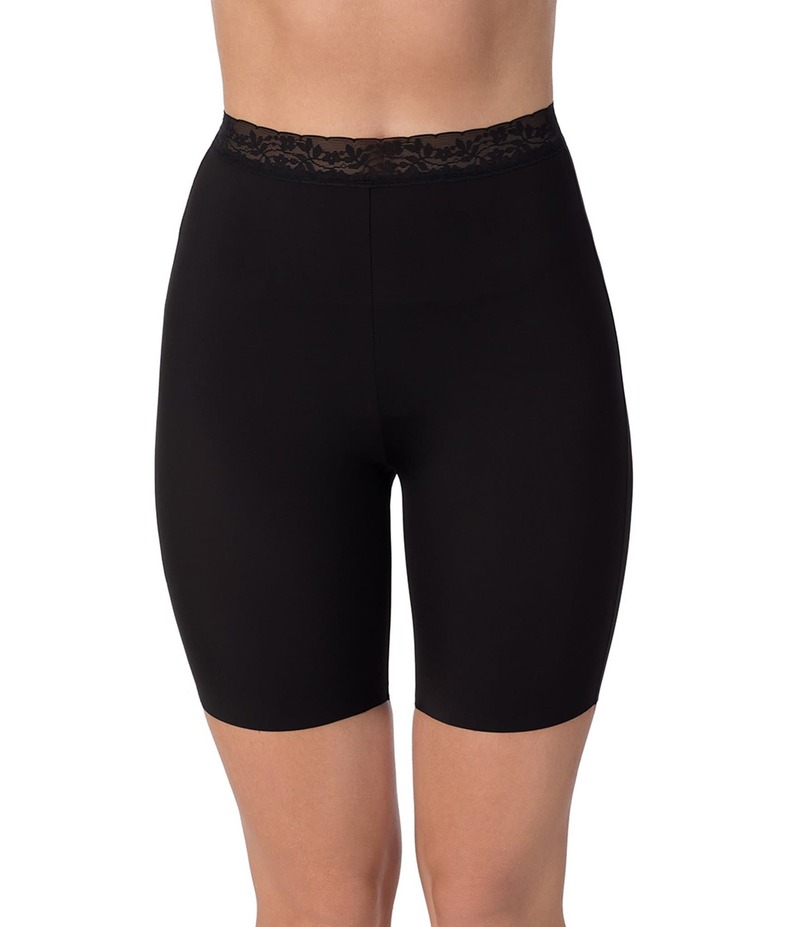 モダン ムーブメント レディース ボトムス カジュアルパンツ レーストリム ショートパンツ レース Modern Movement Lace Trim Smoothing Slip Shorts Black ブラック