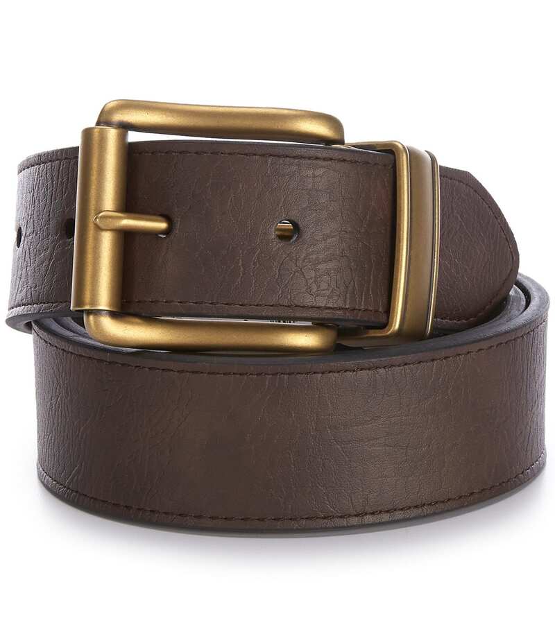 ダニエル クレミュ メンズ 付属物 胴締め Cremieux Crisscross Shank Reversible Belt Brown/Black 黒いこと バッグ・小物・ブランド雑貨-メンズベルト
