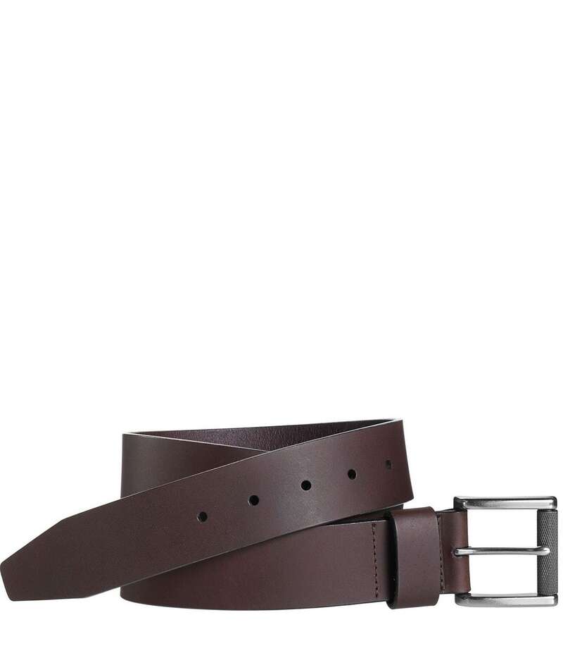 ジョンストンアンドマーフィー メンズ アクセサリー ベルト Johnston & Murphy Men's Roller Buckle Belt Brown ブラウン