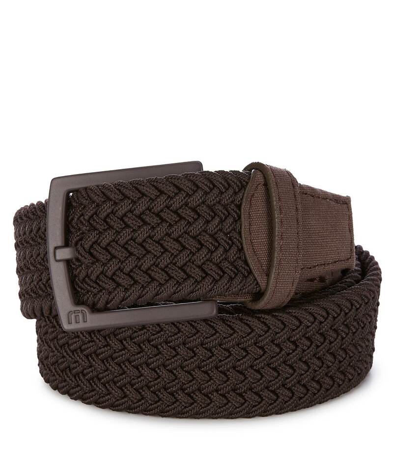 トラビスマヒュー メンズ 付属品 胴締め TravisMathew Banks Closed 2.0 1 3/4 Stretch Belt Coffee 珈琲