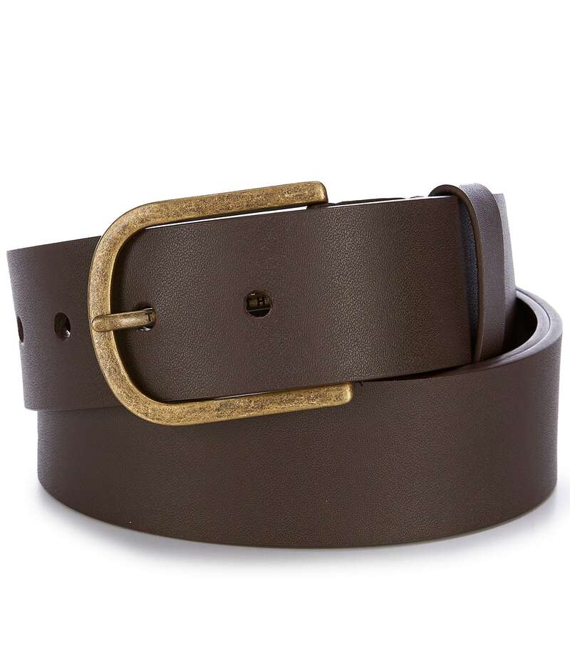 トラビスマヒュー メンズ 付属品 胴締め TravisMathew Jinx 2.0 1 3/4 Stretch Belt Dark Brown 赤銅色