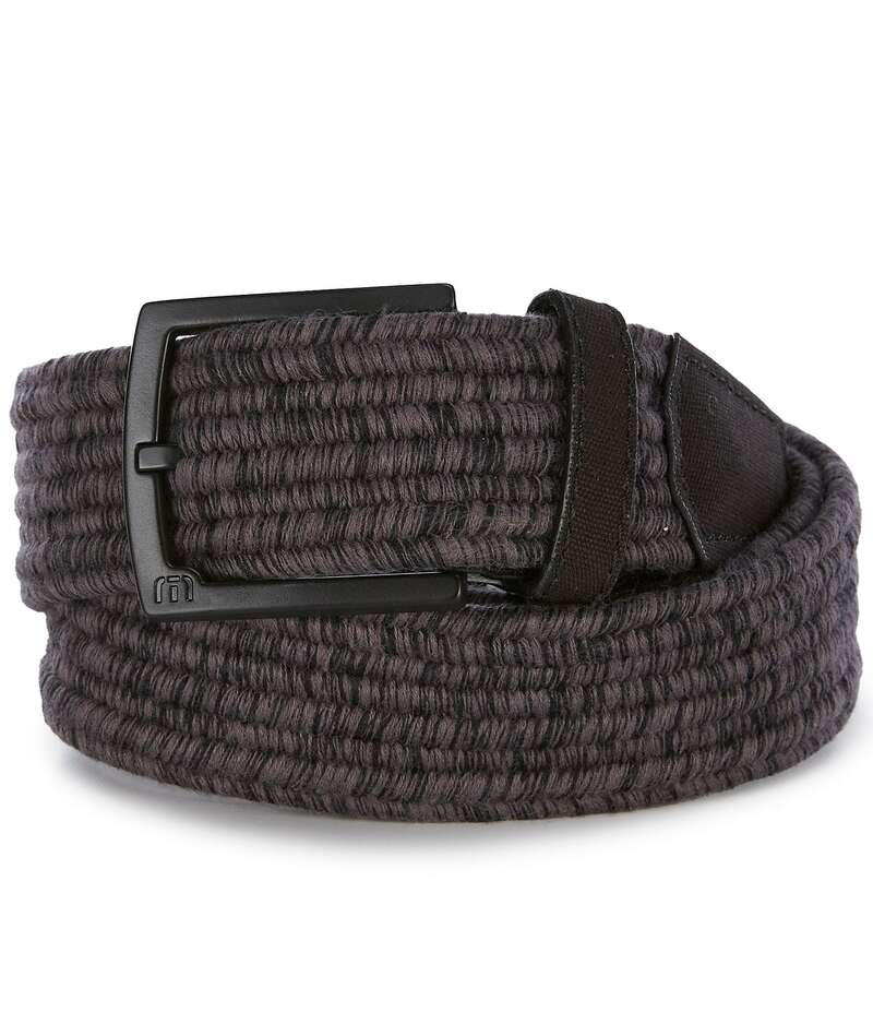 トラビスマヒュー メンズ アクセサリー ベルト TravisMathew Pueblo 2.0 1 3/4 Stretch Woven Belt Heather Grey Pinstripe グレー