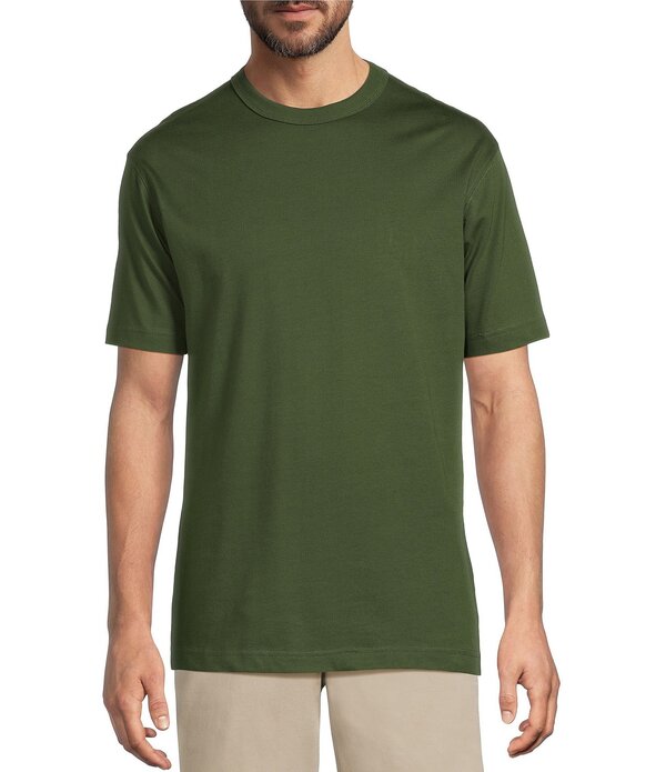 ラウンドトゥリーアンドヨーク メンズ トップス シャツ Roundtree & Yorke Short Sleeve Heavyweight-Shirt Green グリーン