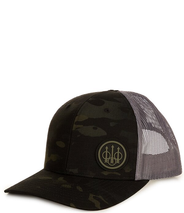 ベレッタ メンズ アクセサリー 帽子 キャップ Beretta Rush Multicamo Trucker Cap Multicam Black ブラック