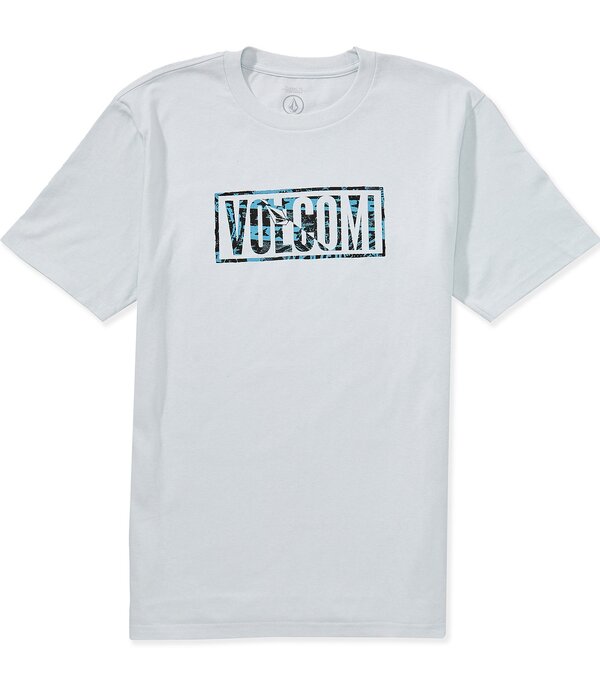 ボルコム メンズ トップス プルオーバー Volcom Chaotic Short Sleeve T-Shirt Light Blue 青色