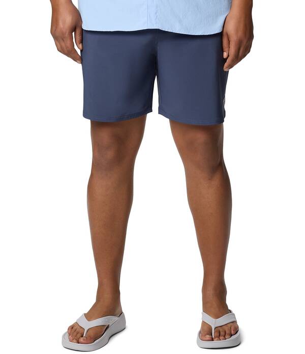 コロンビア メンズ ボトムス ハーフパンツ・ショーツ トール ショートパンツ Columbia Big & Tall Terminal Roamer 10 Inseam Stretch Shorts Nocturnal