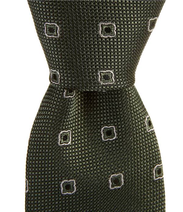 ヒューゴボス メンズ 付属品 タイ 地絹 Hugo Boss Openeat Jacquard 3 Silk Blend Tie Green 緑であること