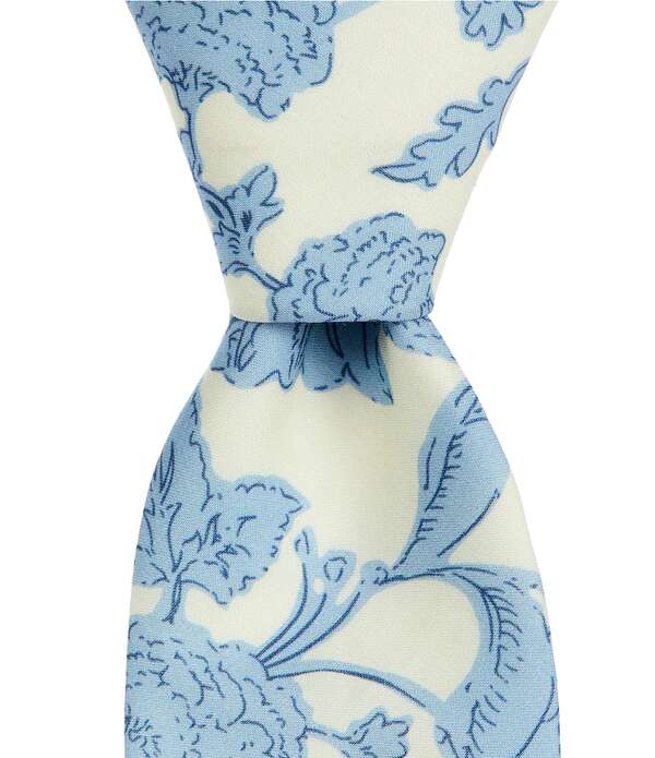 事あたらしいペンギン メンズ 添え物 タイ お花柄 お花 Original Penguin Harrison Floral 2 1/2 Woven Tie Baby Blue 青碧