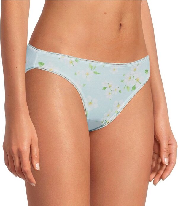 ベッドヘッド レディース アンダーウェア パンツ レーストリム レース ニット BedHead Knit Lace Trim Bikini Panty 3-Pack Mag Breeze/Sugar Coral/BH Blue ブルー