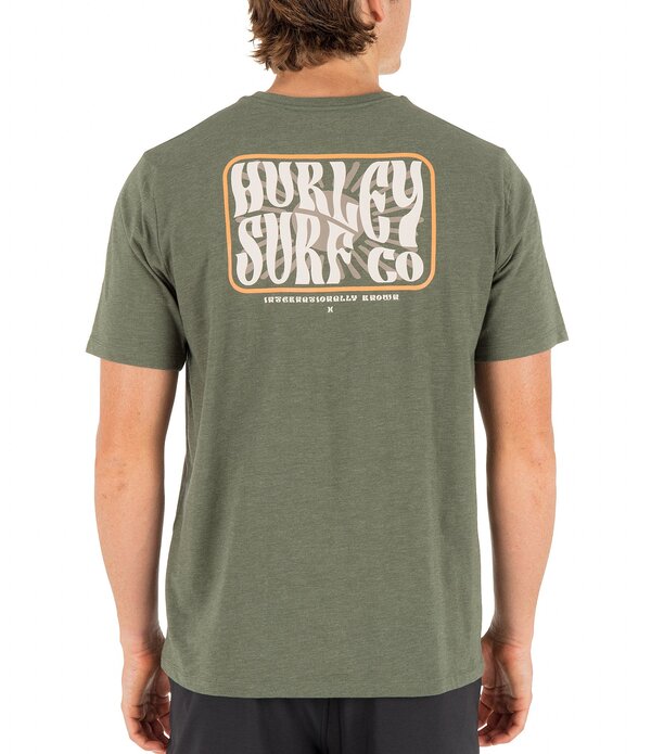 ハーレー メンズ トップス プルオーバー プルオーバー Hurley Skyline Slub Jersey Short Sleeve T-Shirt Charcoal Fern 濃灰色