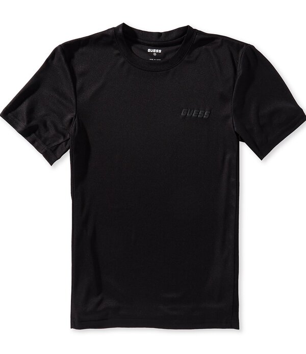 ゲス メンズ トップス シャツ Guess Romolo Short Sleeve T-Shirt Jet Black ブラック｜ReVida 店