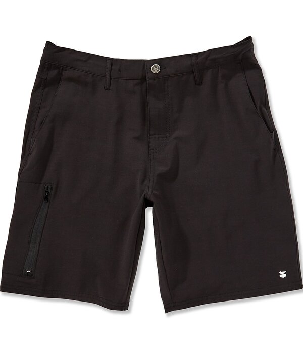 ジェッティ メンズ ボトムス 二分の一ズボン下・さる股引き 遊撃手ズボン下 JETTY Polywog 2.0 9 Hybrid Walk Shorts Black 黒いこと ズボン・パンツ-メンズファッション