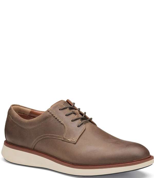 ジョンストンアンドマーフィー メンズ シューズ オックスフォード レザー Johnston & Murphy Men's XC+Parker Oiled Waterproof Leather Oxfordstone ストーン