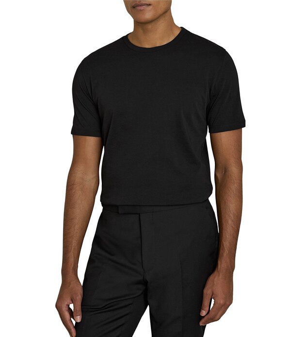 レイス メンズ トップス シャツ スリムフィット Reisslim Fit Blessolid Short Sleeve T-Shirt Black ブラック