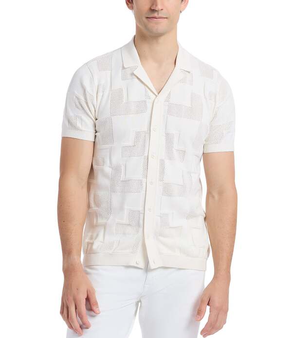 ロバートグラハム メンズ トップス シャツ Robert Graham Drayford Short Sleeve Woven Shirt Off White オフホワイト