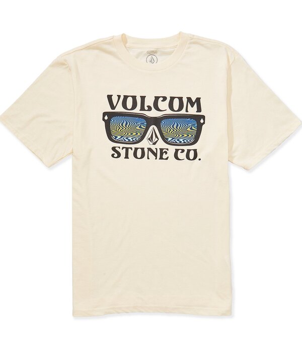 ボルコム メンズ トップス シャツ Volcom Sunnieshort Sleeve T-Shirt Off-White オフホワイト