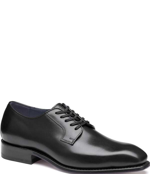 ジョンストンアンドマーフィー メンズ シューズ オックスフォード Johnston \u0026 Murphy Men Ashton Plain Toe Oxfords Black ブラック