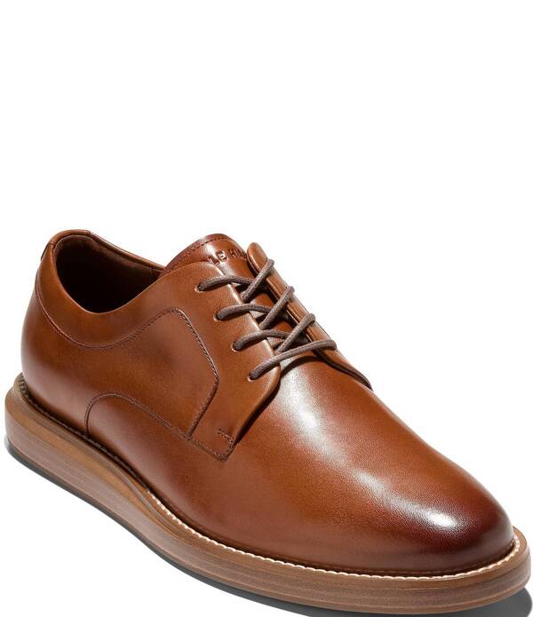コールハーン メンズ シューズ オックスフォード レザー Cole Haan Men's Neoclassic Leather Oxfords British Tan/Dark Natural タン