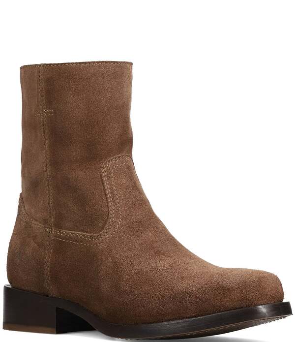 飛球 メンズ シューズ ブーツ・レインブーツ Frye Men\u0027s Campus Inside Zip Boots Driftwood