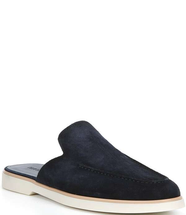 マグナーニ メンズ シューズ スリッポン・ローファー Magnanni Men\u0027s Beignet Mules Navy 米国海軍 靴-ローファー-メンズ靴