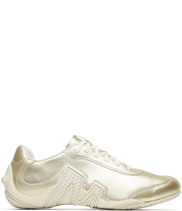 メレル レディース シューズ スニーカー トール なめし革 Merrell Women\u0027s Relay Fly Vent Metallic Leather Sneakers Bluff メタリック