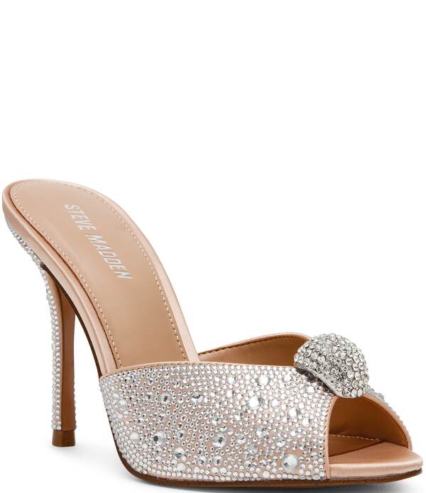 スティーブ マデン レディース シューズ サンダル Steve Madden Priya Rhinestone Dresslide Sandals Rhinestone 27,820円
