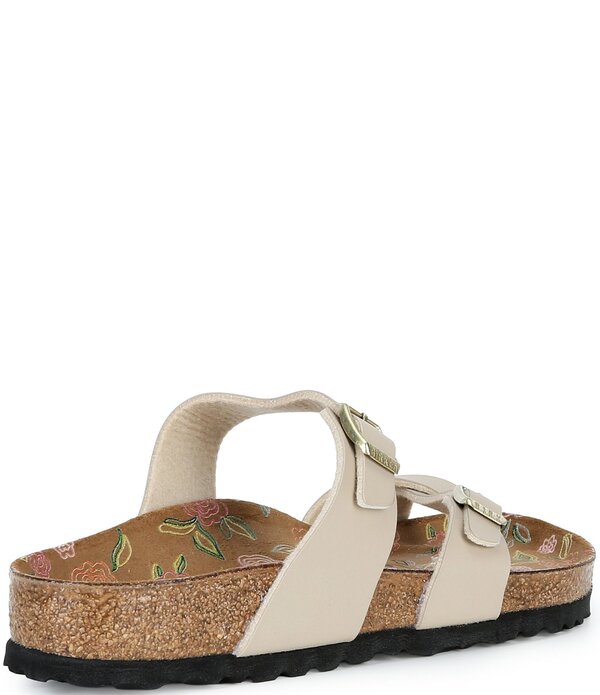 ビルケンシュトック レディース シューズ パンプス プリント サンダル Birkenstock Women's Mayari Flowers Printed Footbed Toe Loop Sandalsandcastle