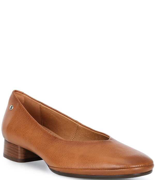 ピコリーノス レディース シューズ パンプス なめし革 Pikolinos Ubeda Leather Pumps Brandy