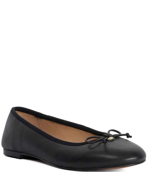 デューンロンドン レディース シューズ パンプス レザー Dune London Helenne Leather Ballet Bow Flats Ecru エクリュ 25,752円