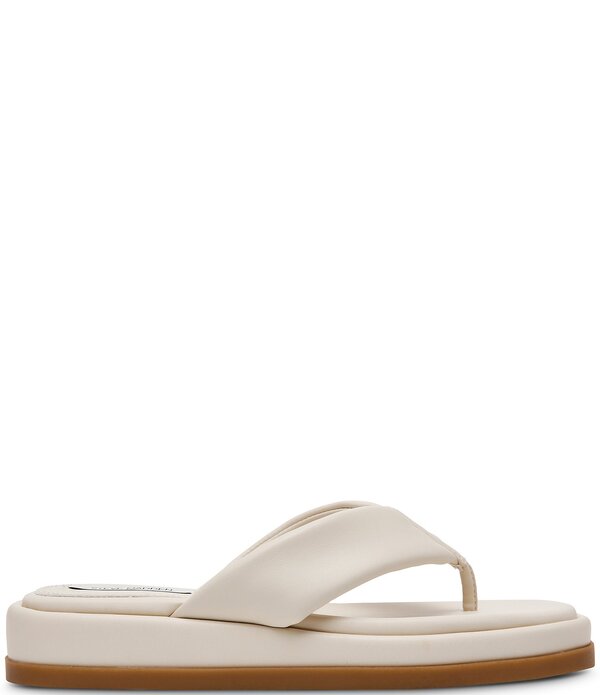 スティーブ マデン レディース シューズ サンダル プラットフォーム Steve Madden Bella Platform Flip Flops Bone