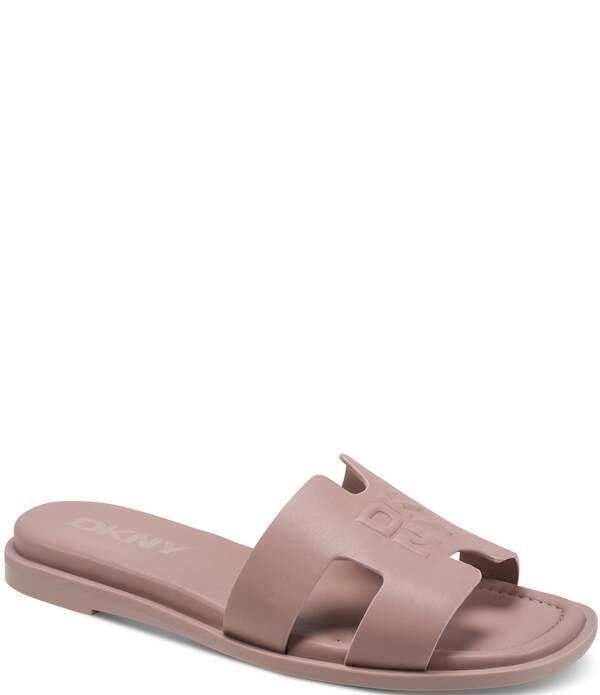 ダナキャラン レディース シューズ パンプス サンダル DKNY by Donna Karan Columba Flat Slide Sandals Blush ブラッシュ